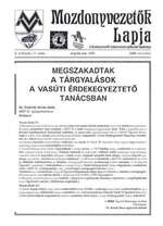 2000. év november havi lapszám