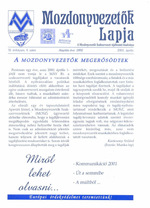 2001. év április havi lapszám