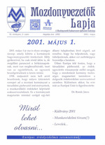 2001. év május havi lapszám