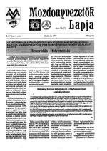 1992. év április havi lapszám